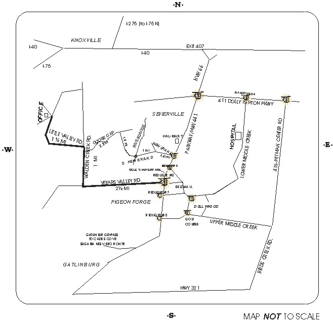 Little Valley Mountain Resort Romantic Cabins Directions